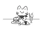 猫 断捨離中の画像