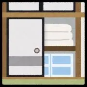 おしいれ処分中の画像