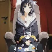 (っ ´-` c)マー 断捨離中の画像