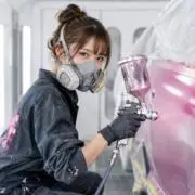 1級塗装女子ひとみ