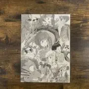 耳をすませば オルゴール 2体セット ジブリステッカー ヒンの缶バッチ