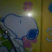スヌーピー好きのおばあちゃん