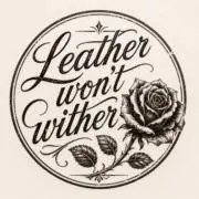Leather won't witherの画像