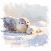 ゆきあざらしの画像