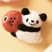 ほっぺ●羊毛フェルトの画像