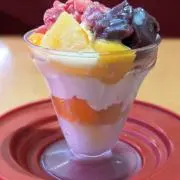 白くまパフェの画像