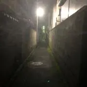 ホラーな夜道