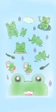 かえるの画像