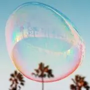 オーロラの空の画像