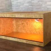 DAMA 爬虫類木製ケージ制作の画像