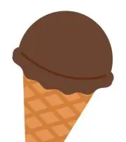 チョコアイスの画像