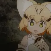 ジャパリマンを持つスナネコの画像