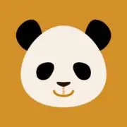 PANDA白黒の画像