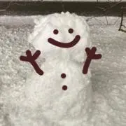 雪だるまの画像