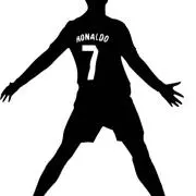 サッカーCR7の画像