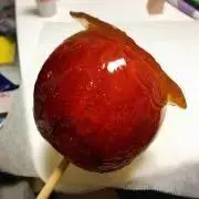 りんご飴の画像