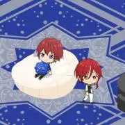 あんスタ　テーマスカウト缶バッジ　2023 summer 朱桜司　50個セット あんスタ 朱桜司 テーマ テーマスカウト缶バッジ 缶バッジ テーマ