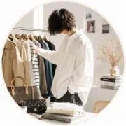 古着男子の画像