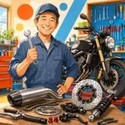 バイクSHOP@コメント逃げブロックの画像