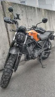 ホンダ CL250バイク 純正タイヤ(セミブロックタイヤ前後) - メルカリ