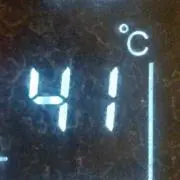 41℃の画像